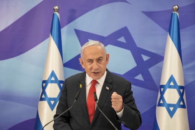 <p>MOR-GEN ISRAEL-NETANYAHU JUICIO</p>