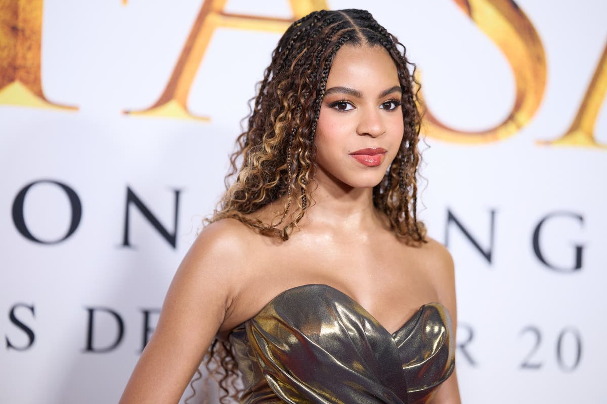 Blue Ivy Carter makes film debut in Mufasa as character from 1990s film