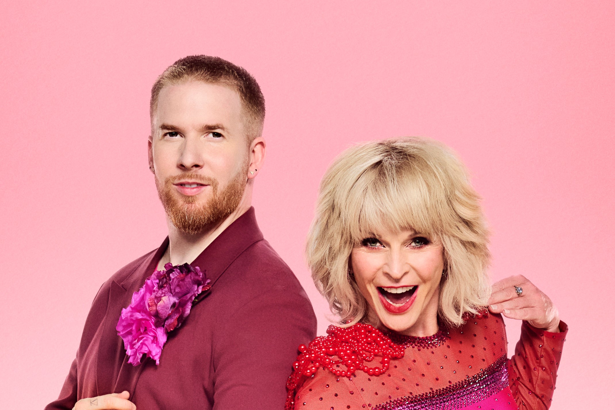 Neil Jones and Toyah Willcox were partnered together on ‘Strictly’