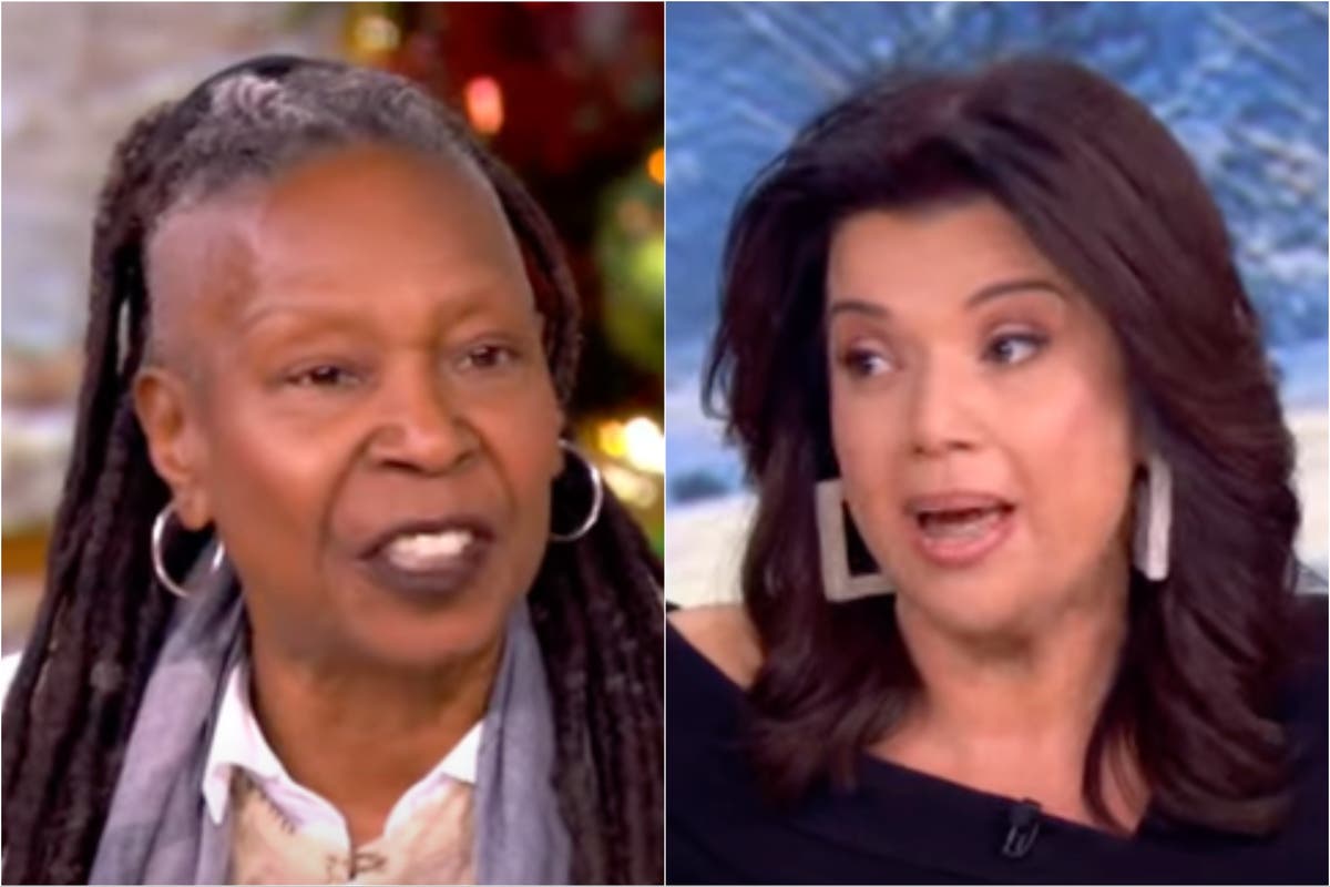 The View’s Ana Navarro and Whoopi Goldberg clash over Trump policies