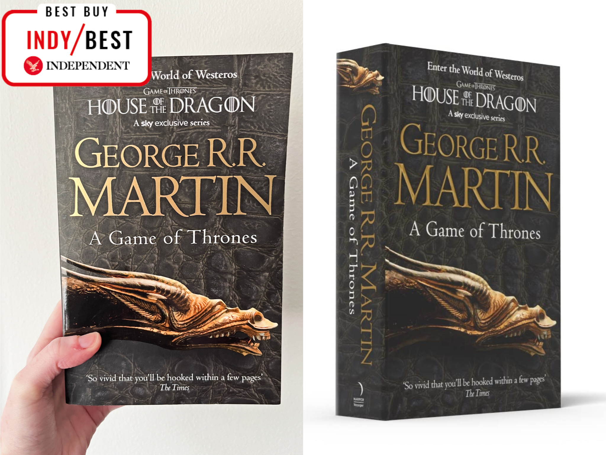 best fantasy books george r. r. martin a game of thrones indybest