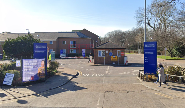 <p>A streetview shows Greenwich University’s Avery Hill Campus </p>