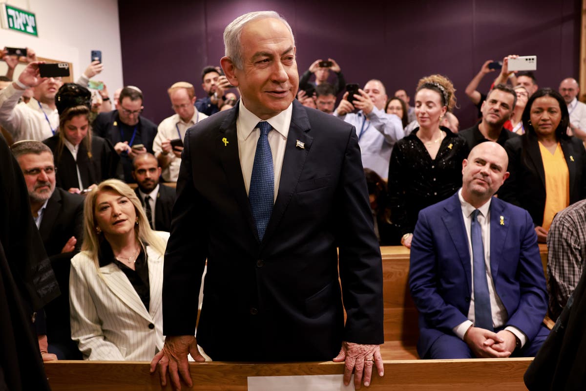 Benjamin Netanyahu finally takes stand at corruption trial: ‘I have waited 8 years for this’