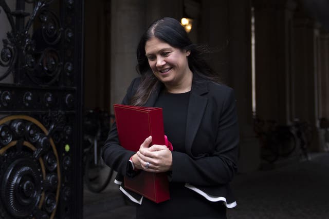 The Department for Culture, Media and Sport spent almost £1,200 on two ministerial folders (Ben Whitley/PA)