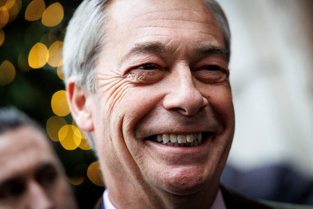 <p>Nigel Farage </p>