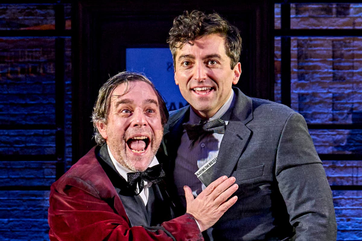 The Producers returns to the London stage at Menier Chocolate Factory – and it’s as sharp and taboo-busting as ever