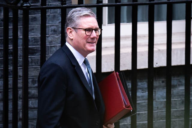 <p>Prime Minister Sir Keir Starmer departs 10 Downing Street, London, to attend Prime Minister’s Questions at the Houses of Parliament. Picture date: Wednesday December 4, 2024.</p>