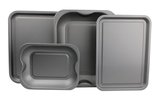 best baking trays george Asda non-stick baking tray set 4 piece indybest