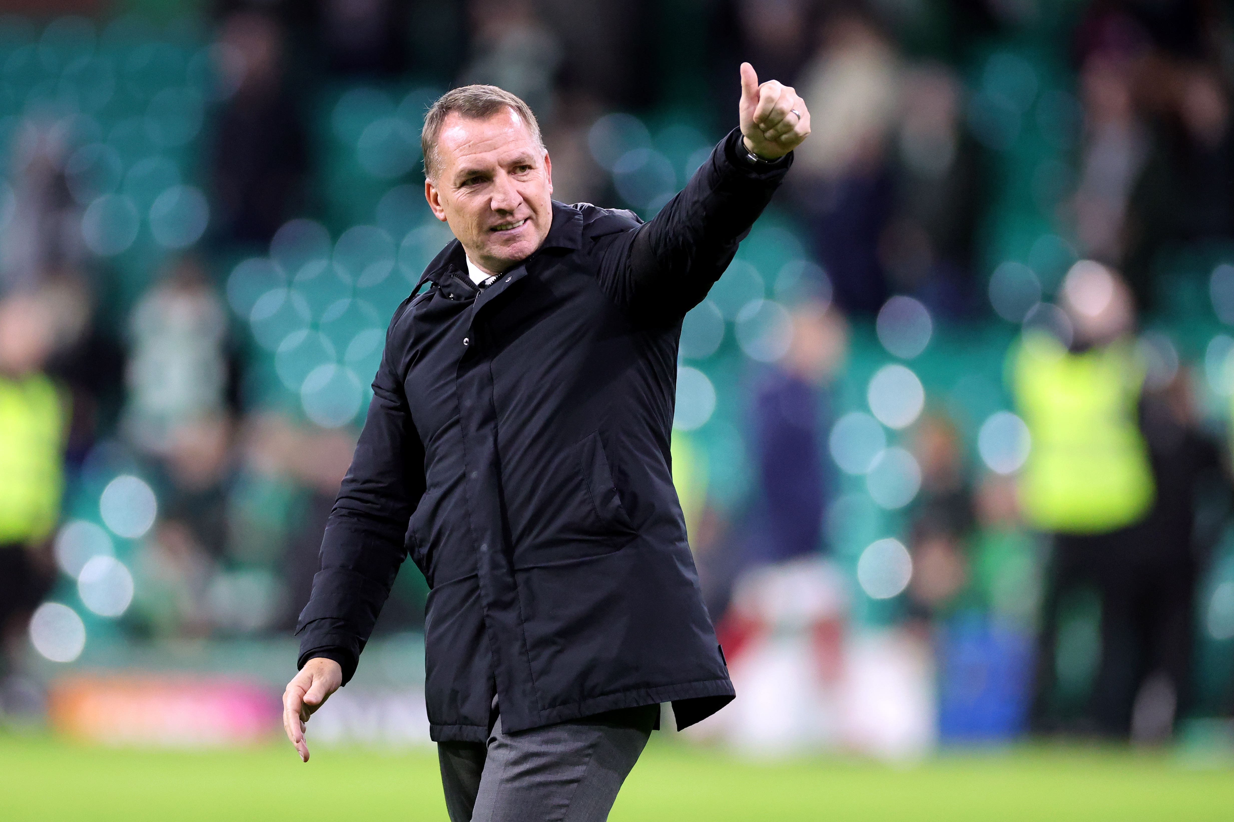 Brendan Rodgers’s side claimed a point in Croatia (Steve Welsh/PA)