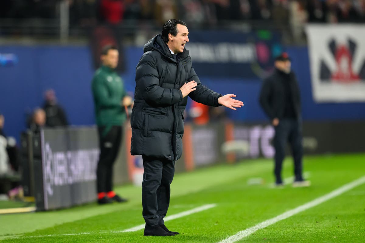 Unai Emery knows Champions League top-eight spot is possible for Aston Villa