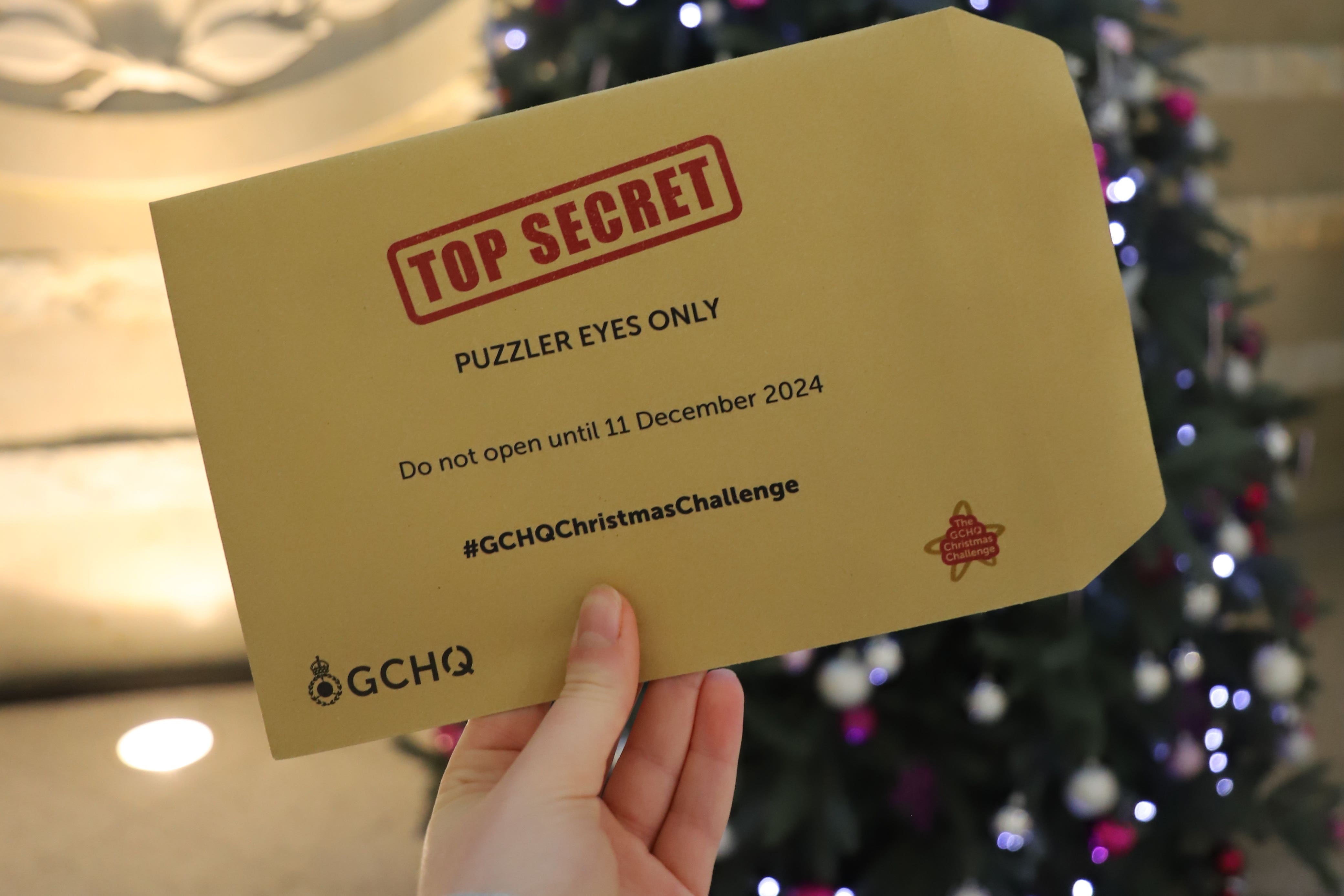 GCHQ Christmas Challenge (GCHQ/PA)