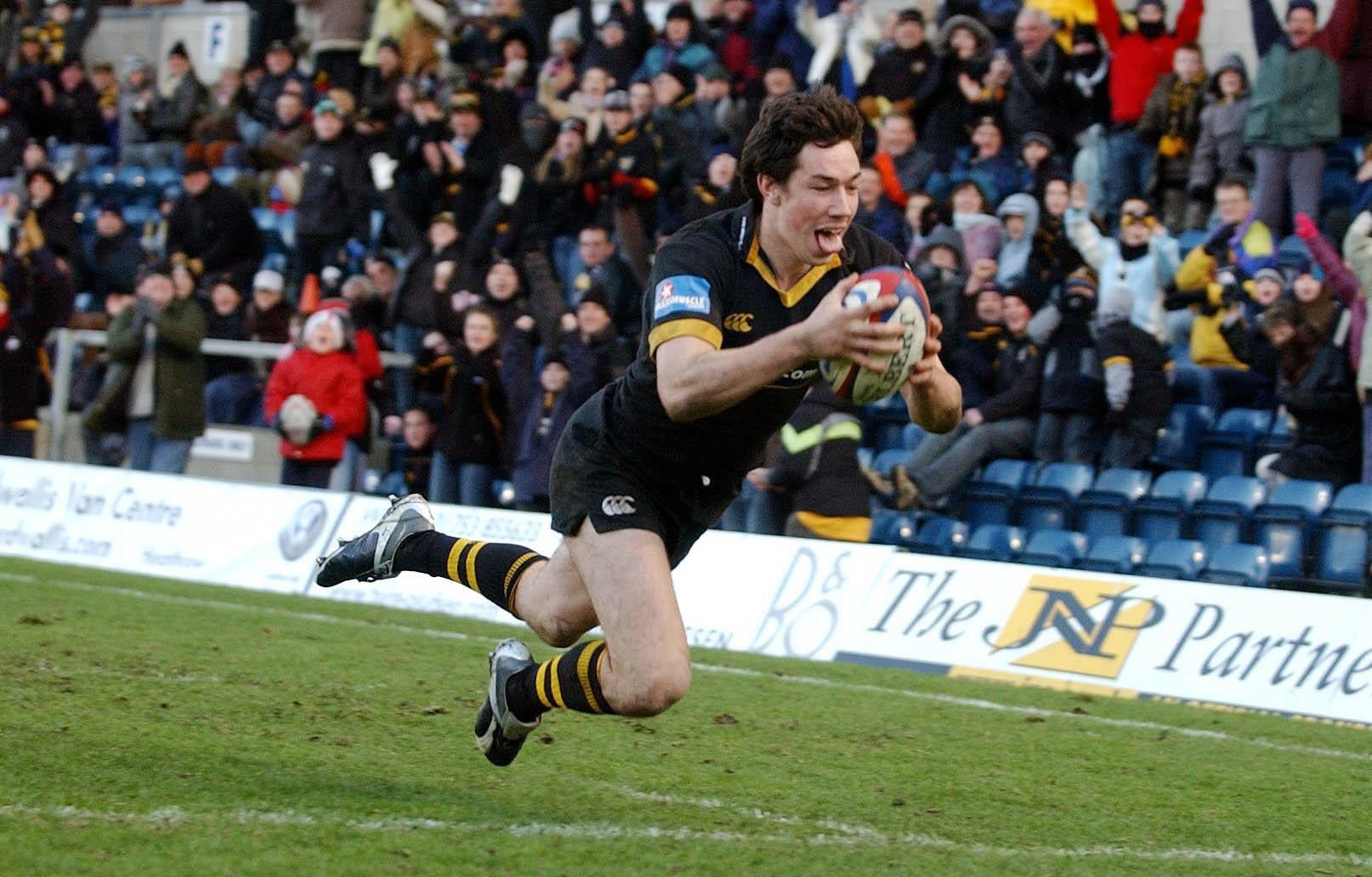 He then made the move to Wasps in 2003