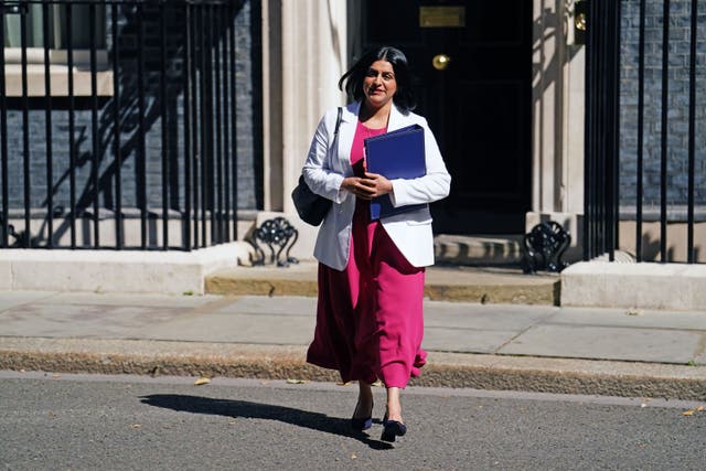 Justice Secretary Shabana Mahmood (Jordan Pettitt/PA)