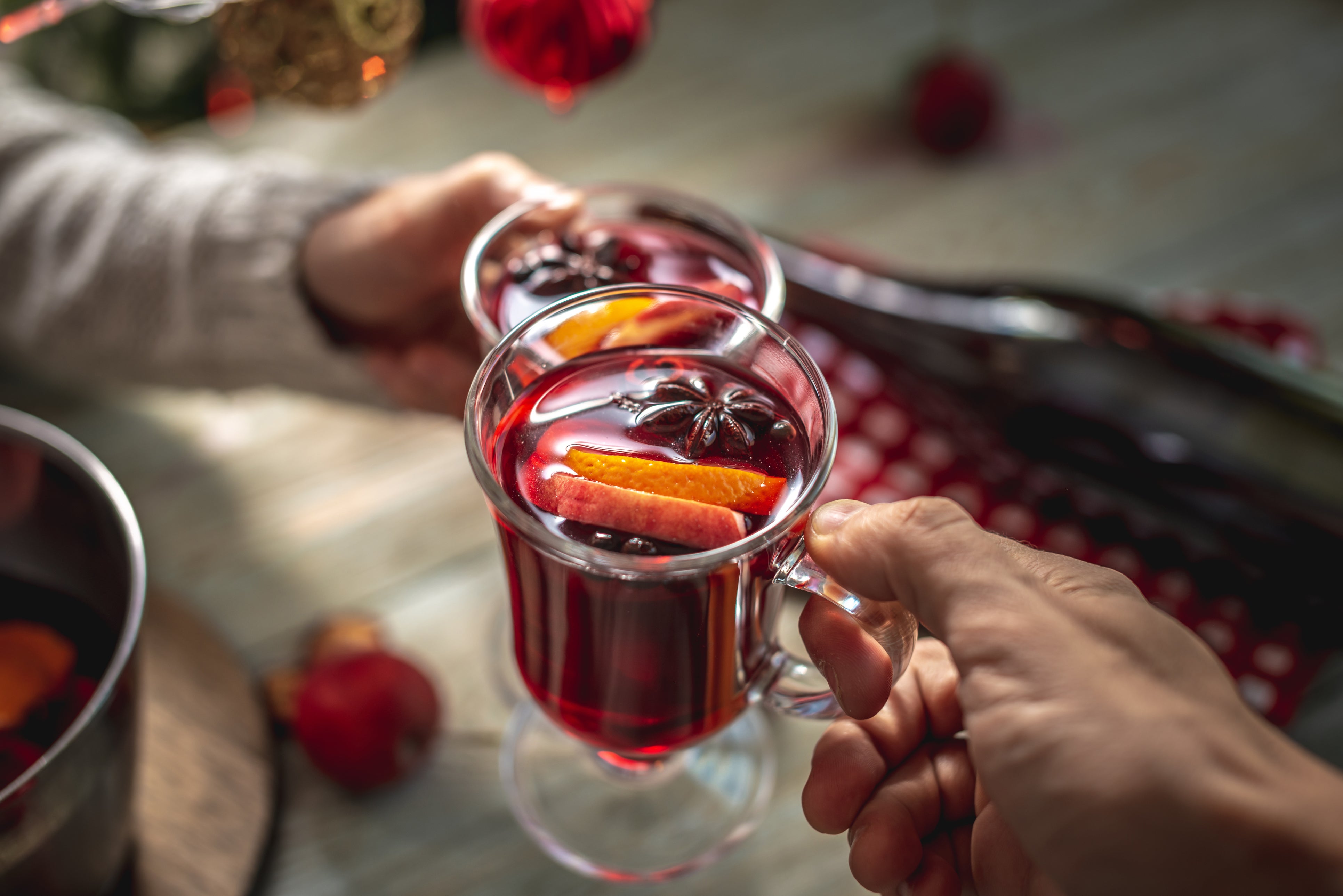 While mulled wine might feel synonymous with Christmas, excessive drinking can disrupt the gut