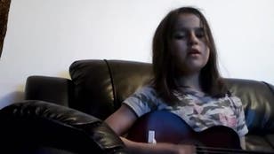 Sara Sharif plays guitar and sings in unseen home video