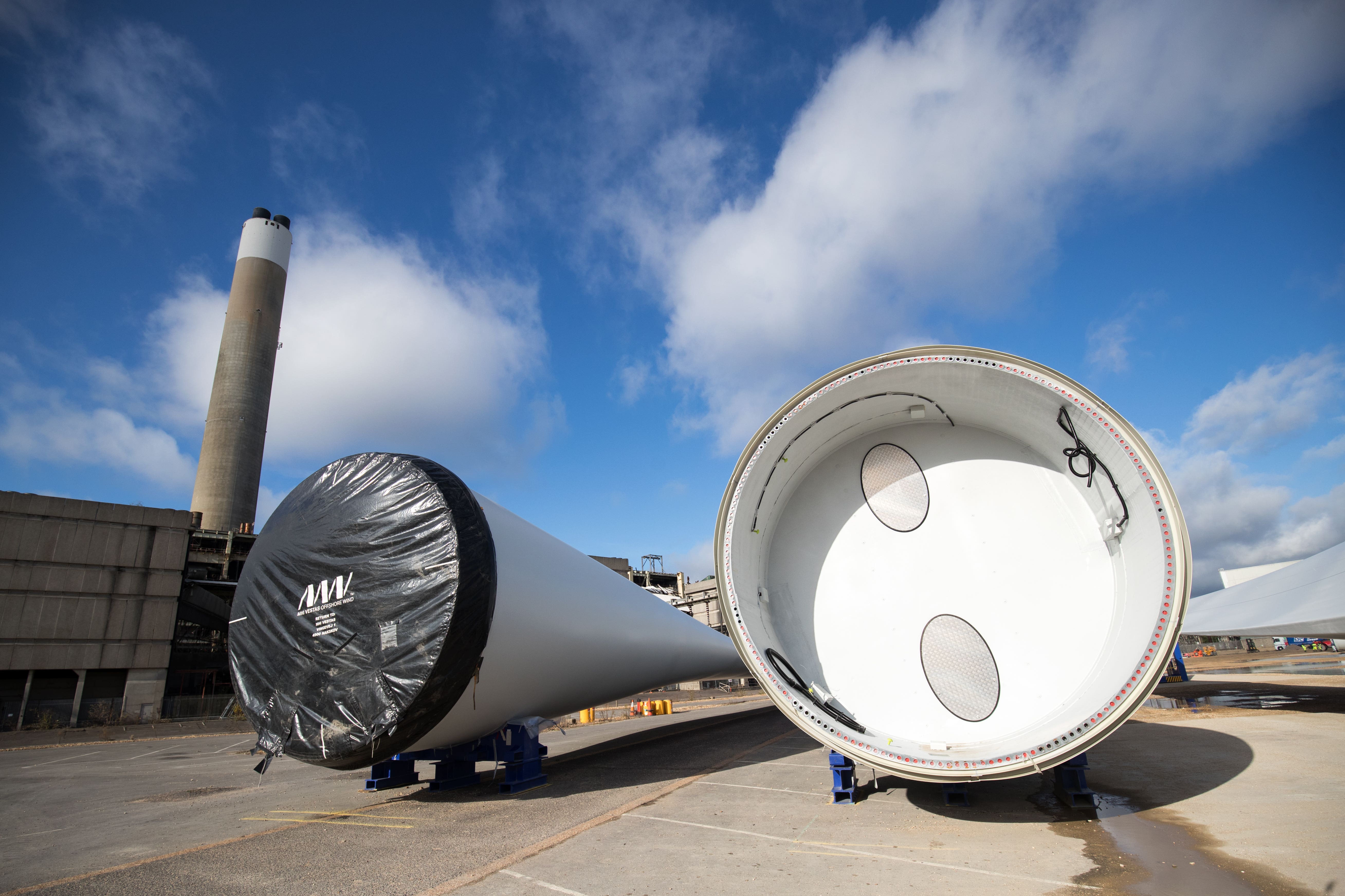 Vestas manufactures wind turbine blades (Andrew Matthews/PA)