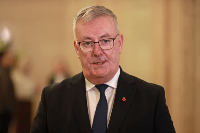 Mike Nesbitt has confirmed to MLAs a ban on puberty blockers for children with gender dysphoria (Liam McBurney/PA)