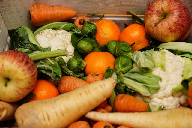 Some 16% of fresh fruit consumed in the UK in 2023 was produced in the country (David Davies/PA)