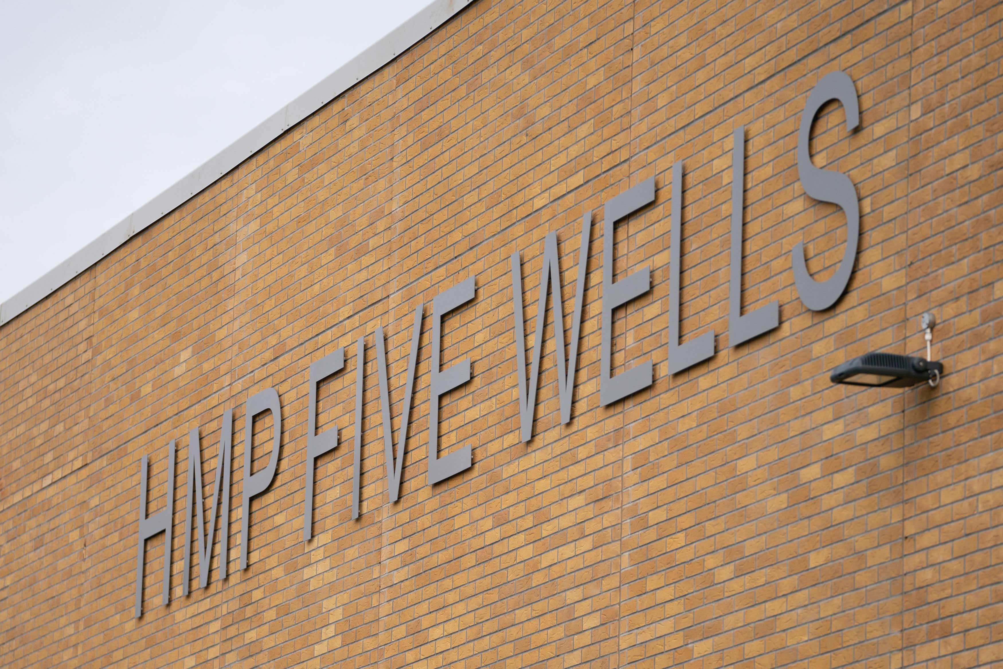 An inmate was arrested on Tuesday after the death of a fellow prisoner at HMP Five Wells (Joe Giddens/PA)