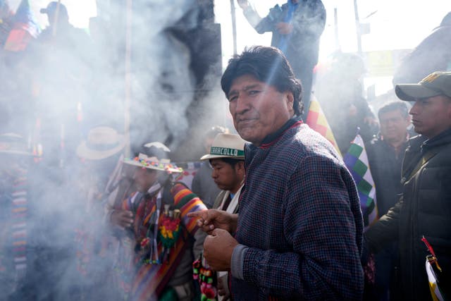 BOLIVIA-MORALES