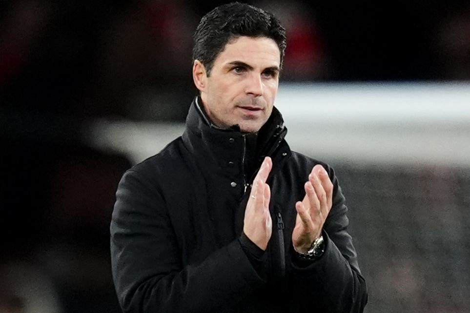 Mikel Arteta’s side eased to victory (Adam Davy/PA)