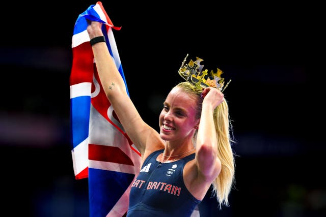 Team GB’s Keely Hodgkinson was one of the stars of Paris 2024 after winning 800 metres gold (Peter Byrne/PA)