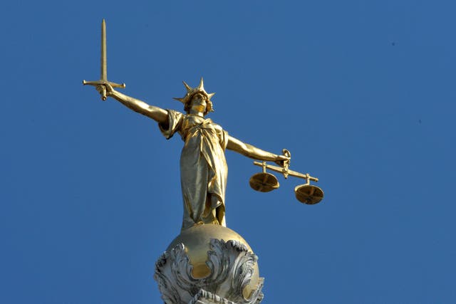 The number of criminal cases waiting to be dealt with by crown courts in England and Wales stood at 73,105 at the end of September (Nick Ansell/PA)