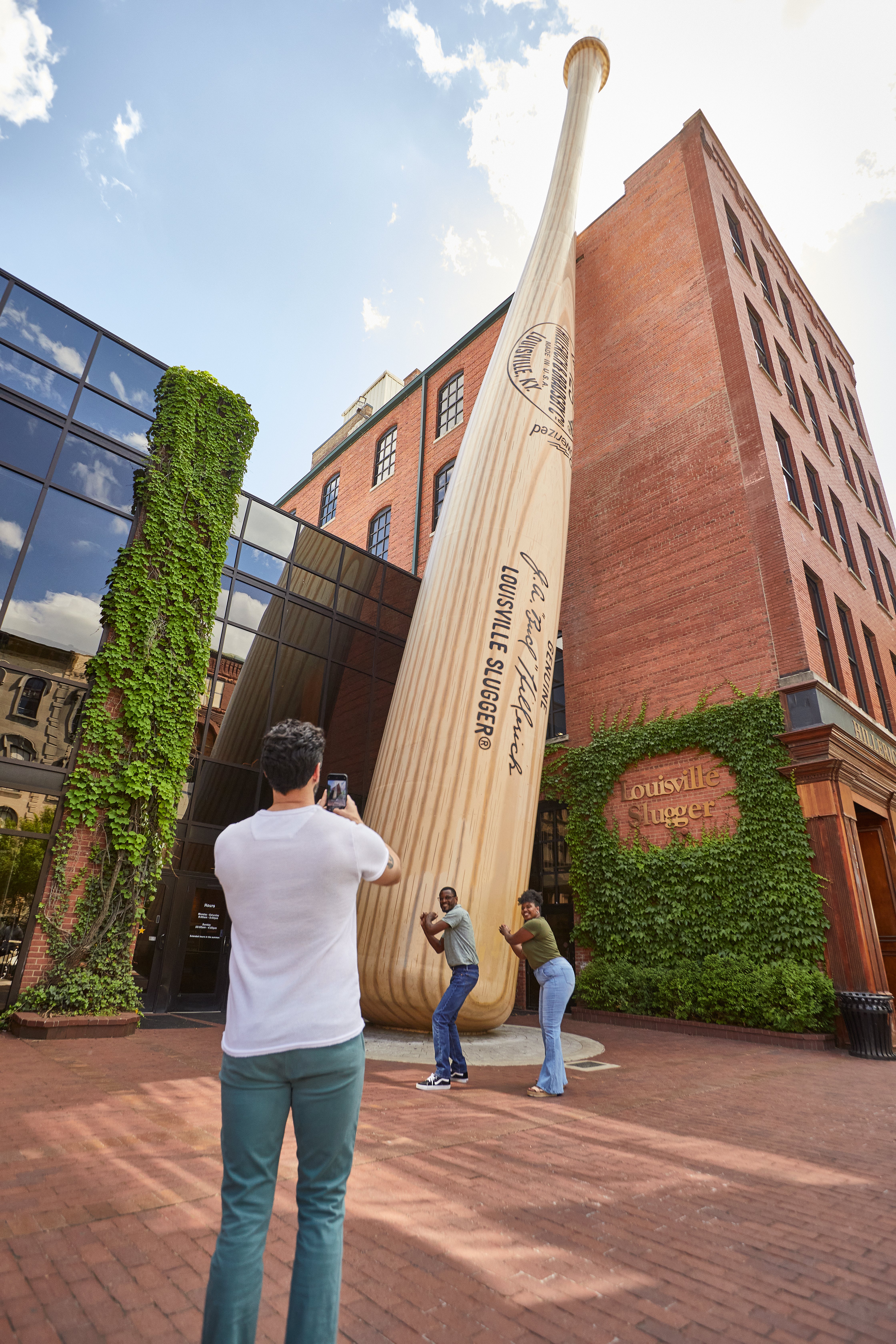 Wander through the history of the famous baseball bat on a visit to The Louisville Slugger Museum & Factory