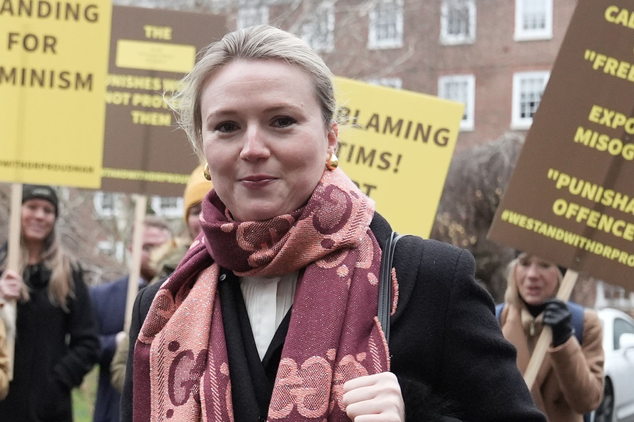 The case against Charlotte Proudman was dropped on Thursday (Stefan Rousseau/PA)