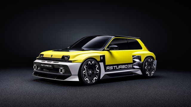 <p>The car has two electric motors and 500 horsepower </p>