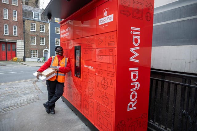 <p>Royal Mail said the lockers will provide 24/7 access in convenient locations (Royal Mail/PA)</p>