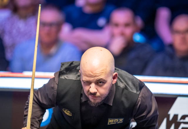 <p>Luca Brecel has rediscovered his form in Scotland</p>