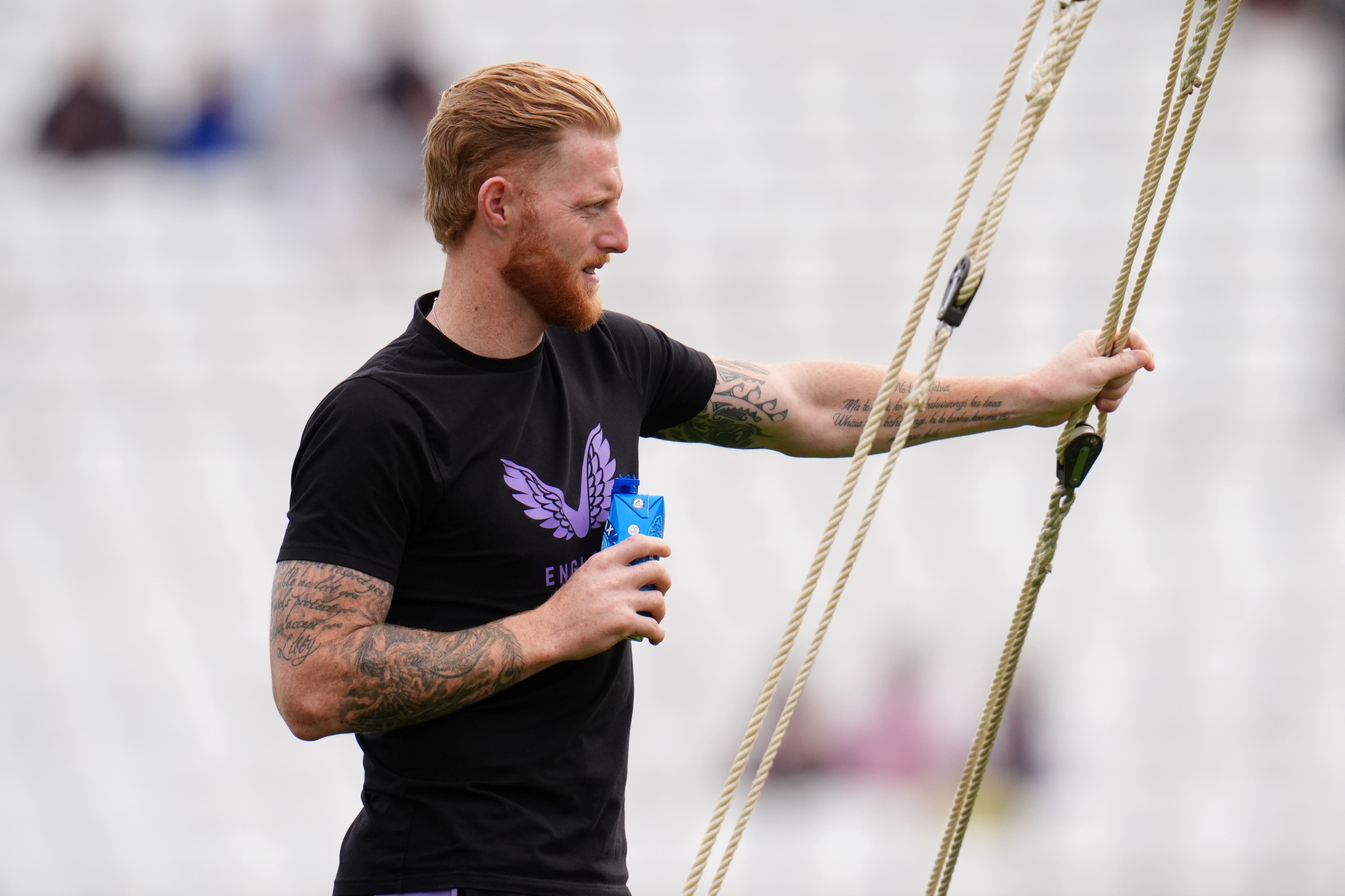 Ben Stokes in trying to keep thoughts of The Ashes at bay (John Walton/PA)