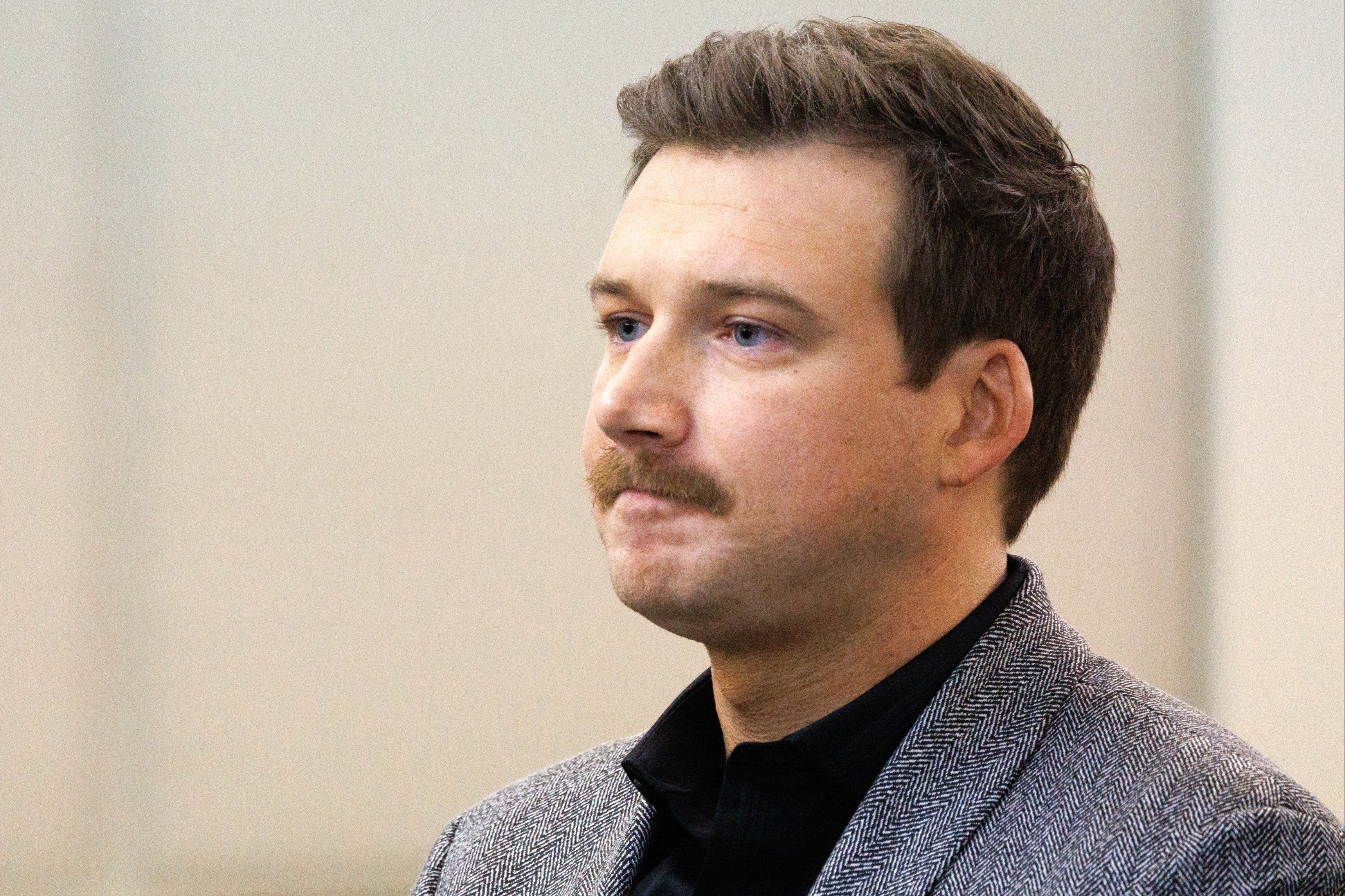 Morgan Wallen appears in court for a hearing at the Justice A.A. Birch Building on December 12, 2024 in Nashville, Tennessee