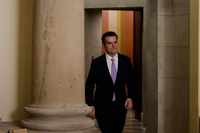 <p>Former congressman Matt Gaetz is reportedly considering joining America’s largest personal injury law firm in addition to his new job at OAN </p>