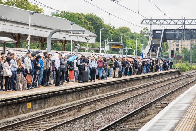 <p>Train services can be significantly reduced on Sundays </p>