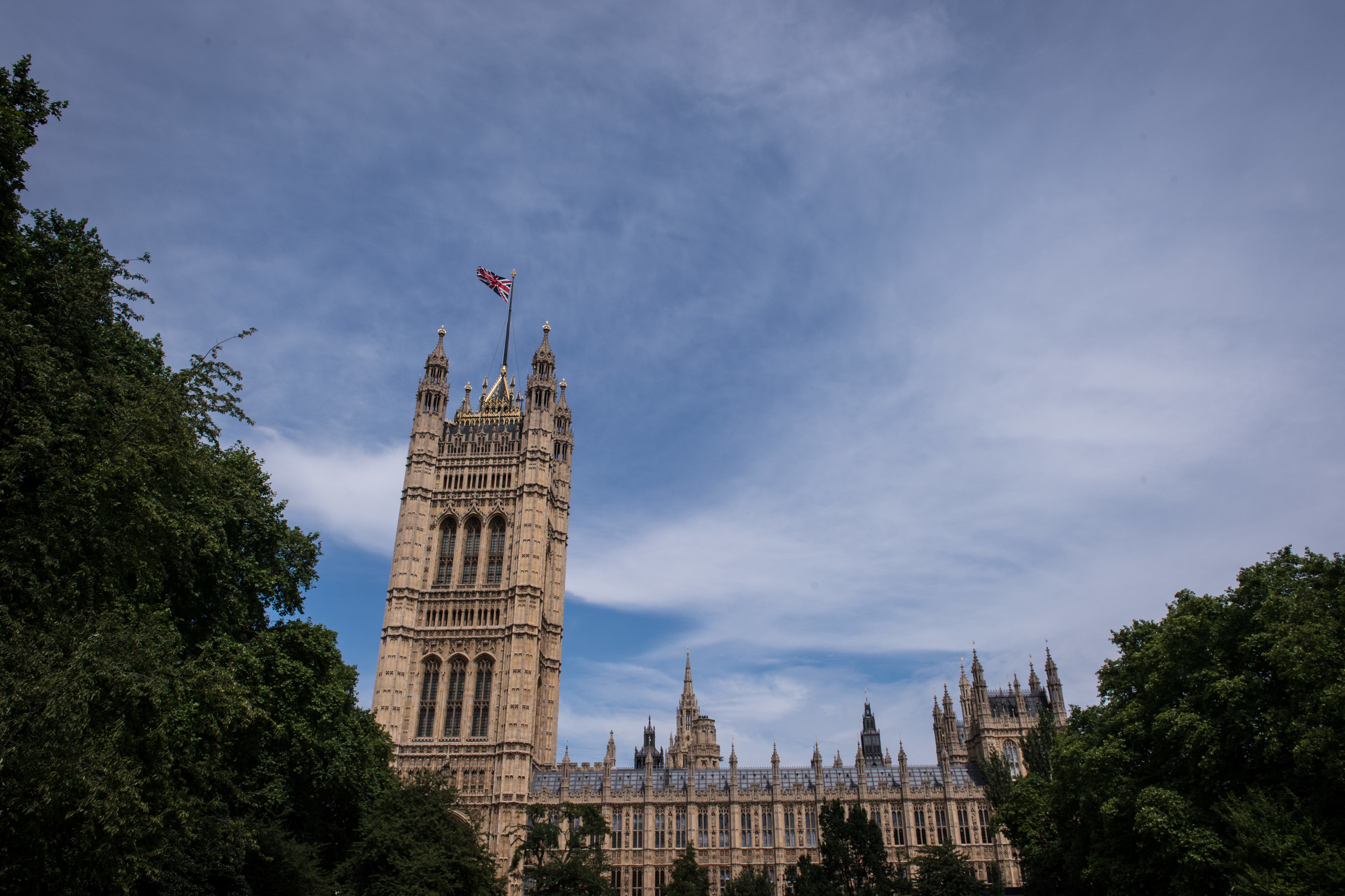 The Palace of Westminster, which contains the House of Commons and the House of Lords, in central London (Stefan Rousseau/PA)