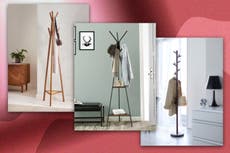 9 best coat stands and racks to keep your hallway tidy