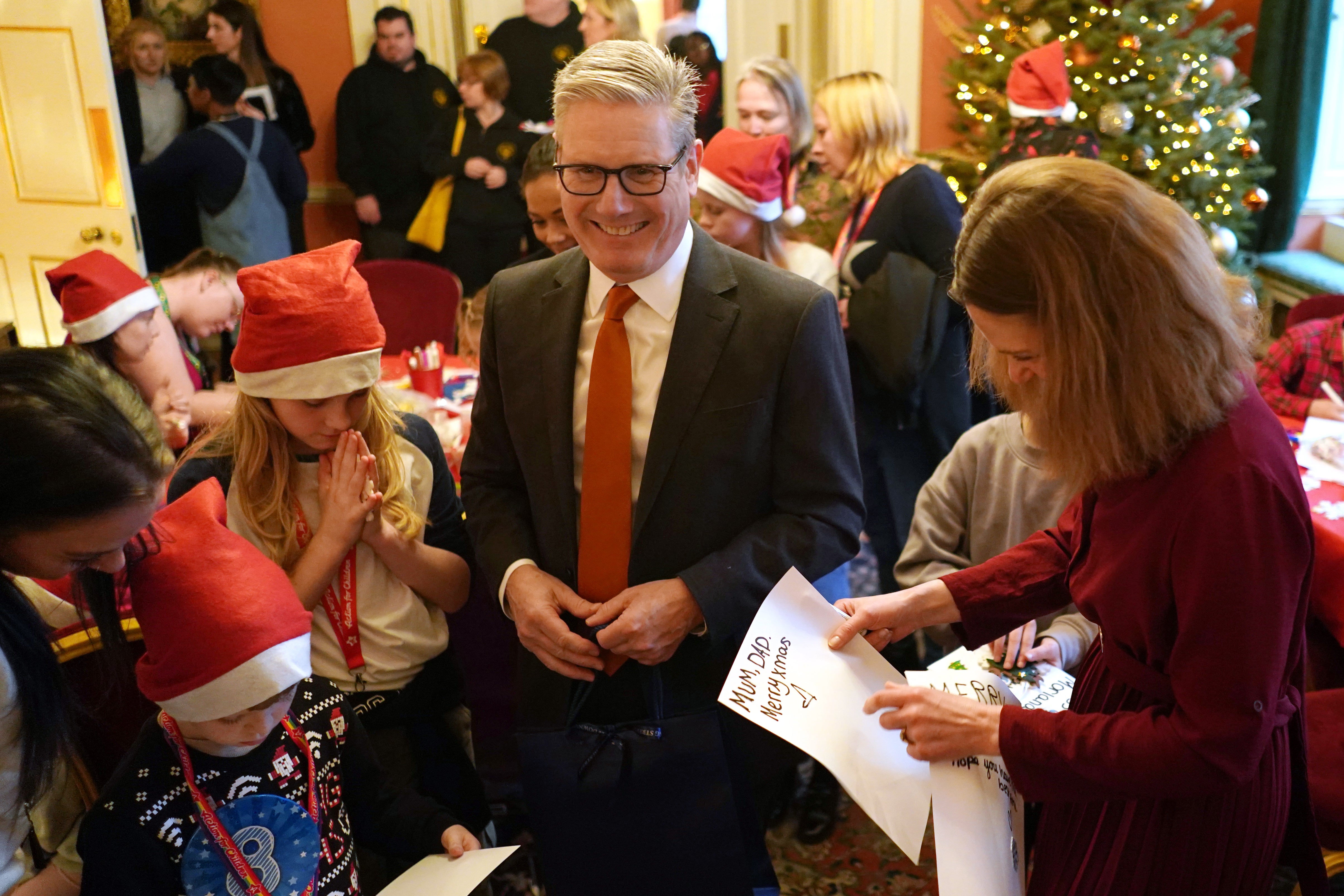 ‘Keir hates it’ – working at Number 10 that is, – not the recent Christmas party the PM hosted for children