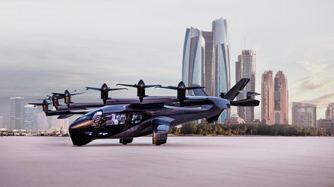 Archer’s Midnight eVTOL will fly passengers between vertiports throughout Abu Dhabi