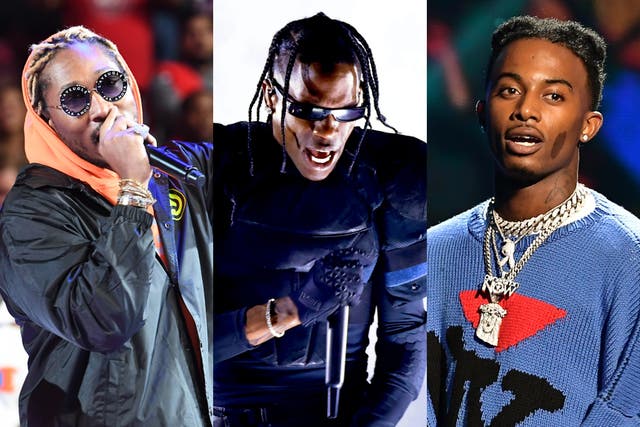 <p>Rolling Loud Miami 2024 headliners Future, Travis Scott and Playboi Carti</p>