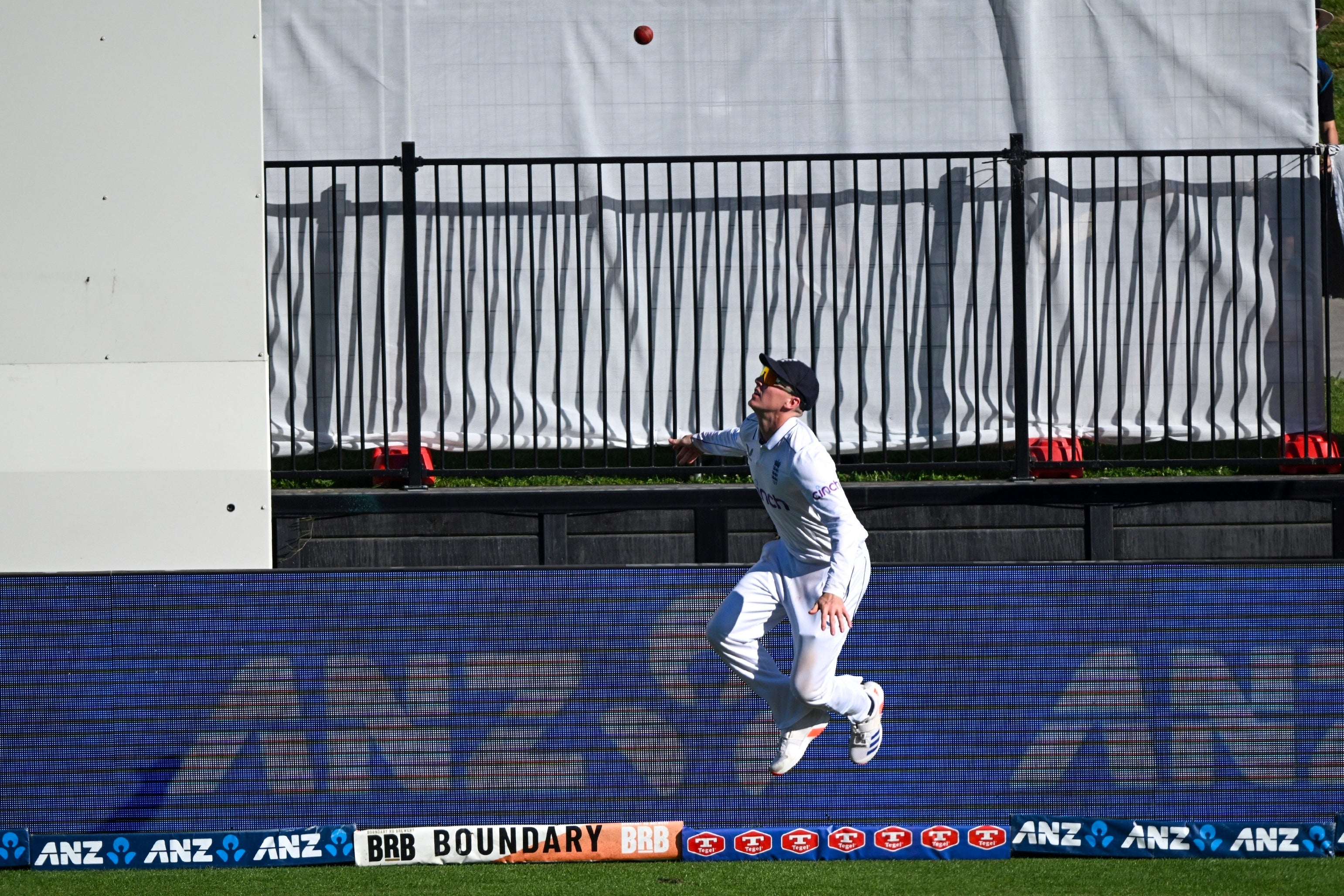 Harry Brook took a stunning catch on the boundary