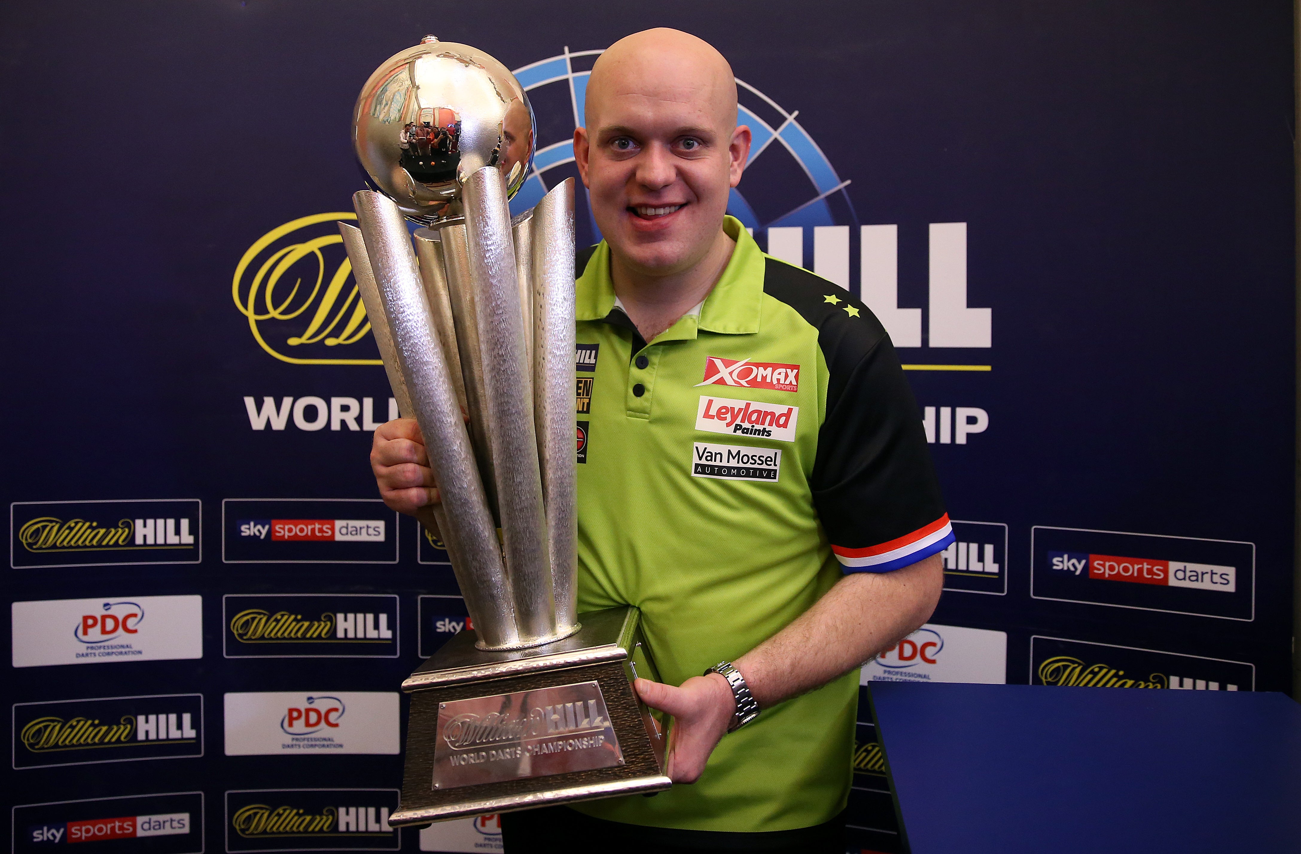 Michael van Gerwen is chasing a fourth world title