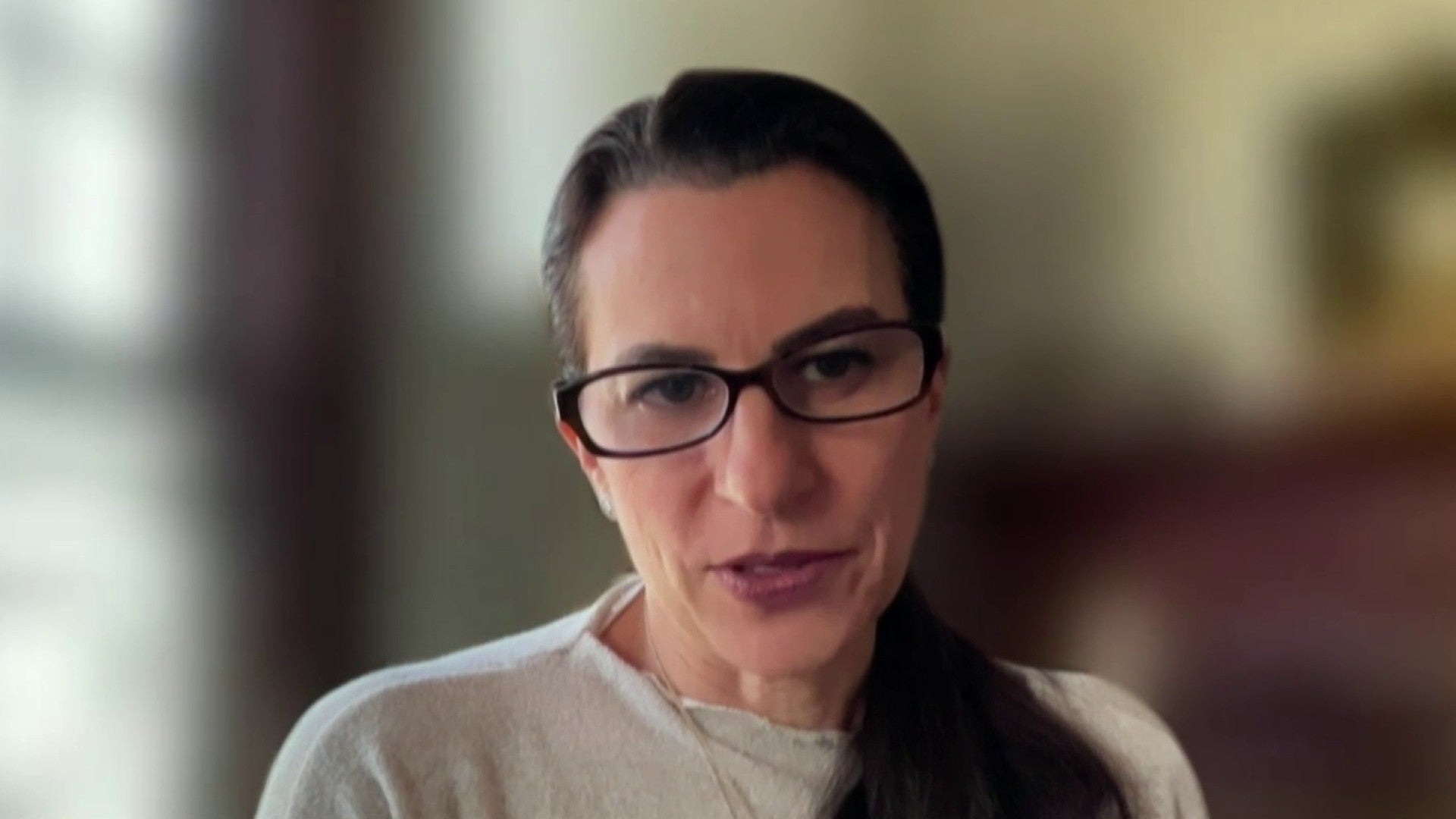 Ms Agnifilo speaks as a political anaylst on television and hosts a podcast