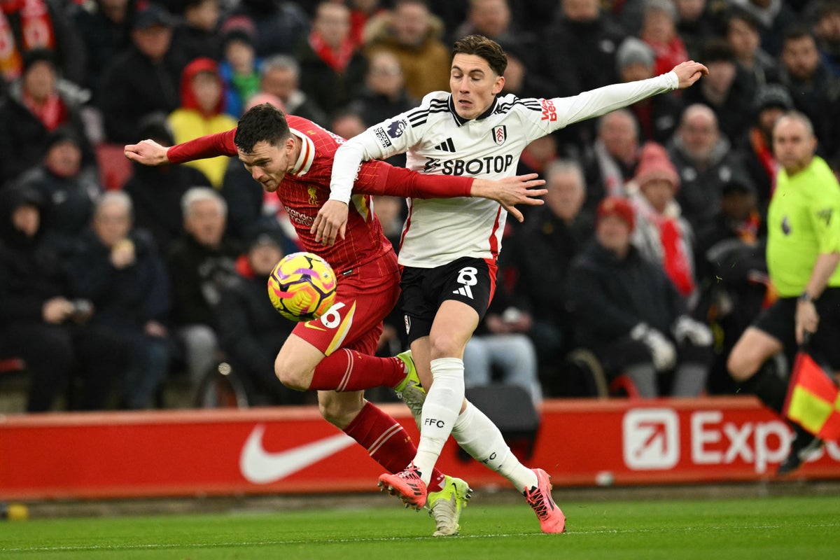 Liverpool return to Premier League action against Fulham – live Liverpool return to Premier League action against Fulham – live