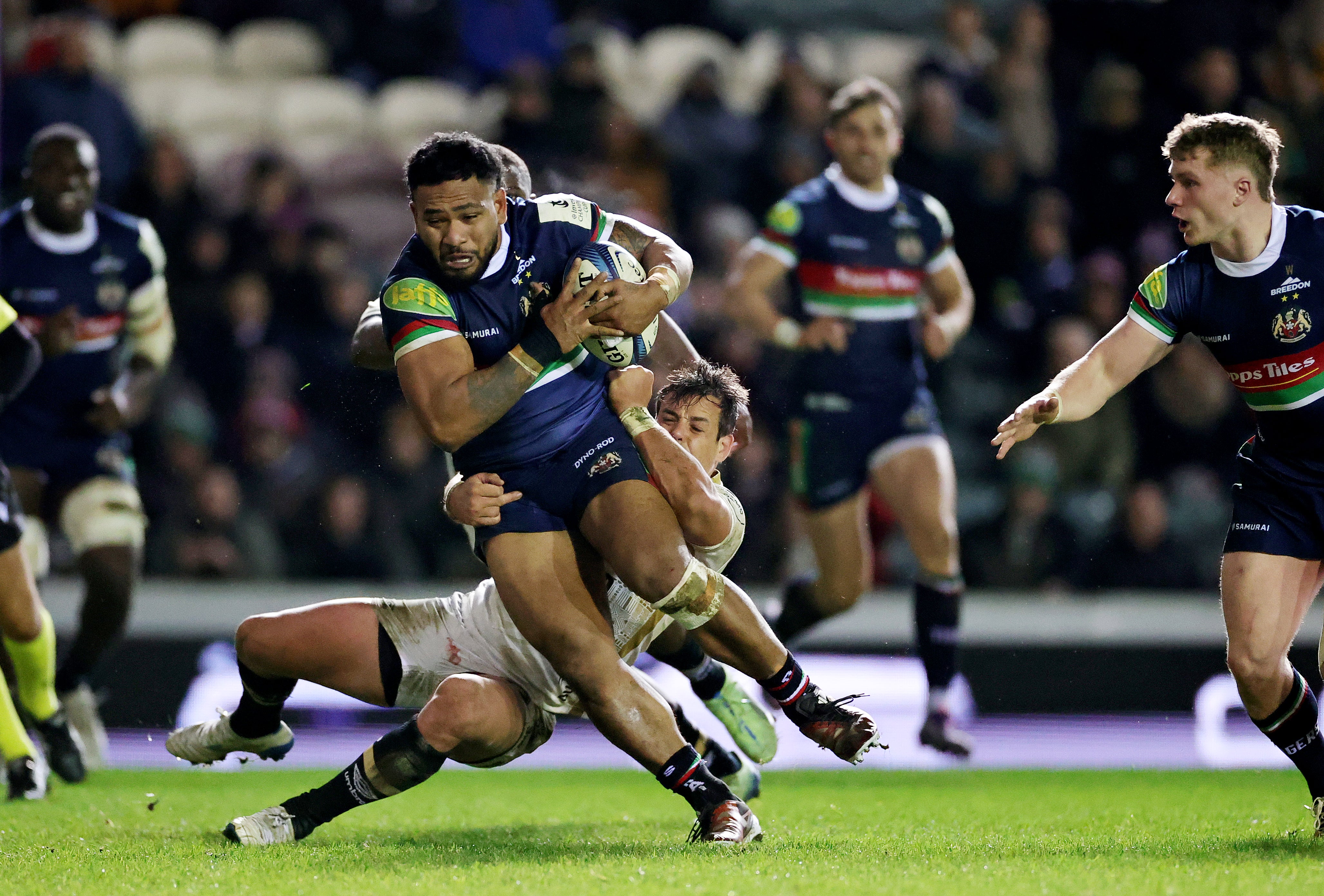 Leicester Tigers hammered Sharks at Welford Road