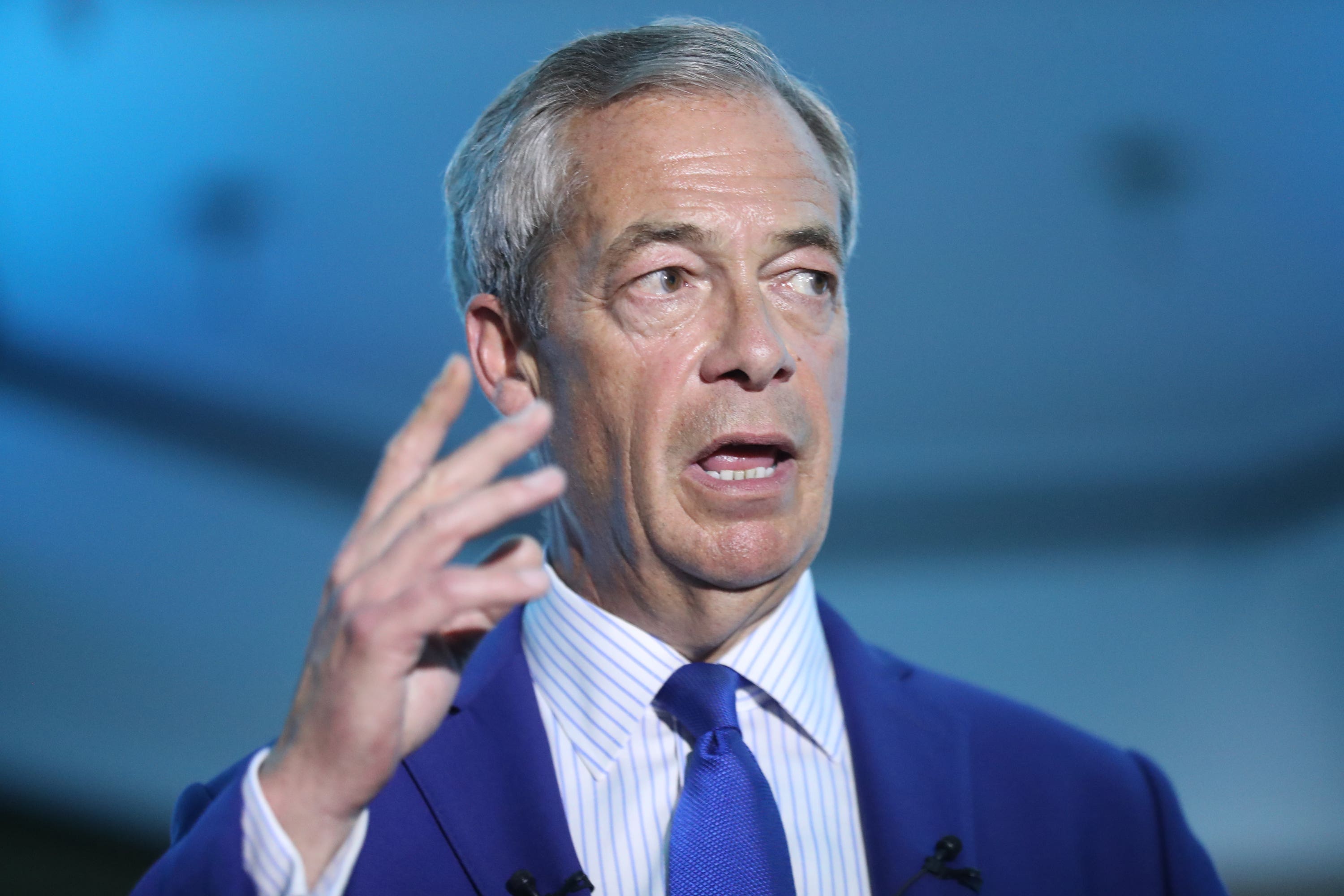 Nigel Farage said his party was prepared to name the alleged spy (Tim Markland/PA)