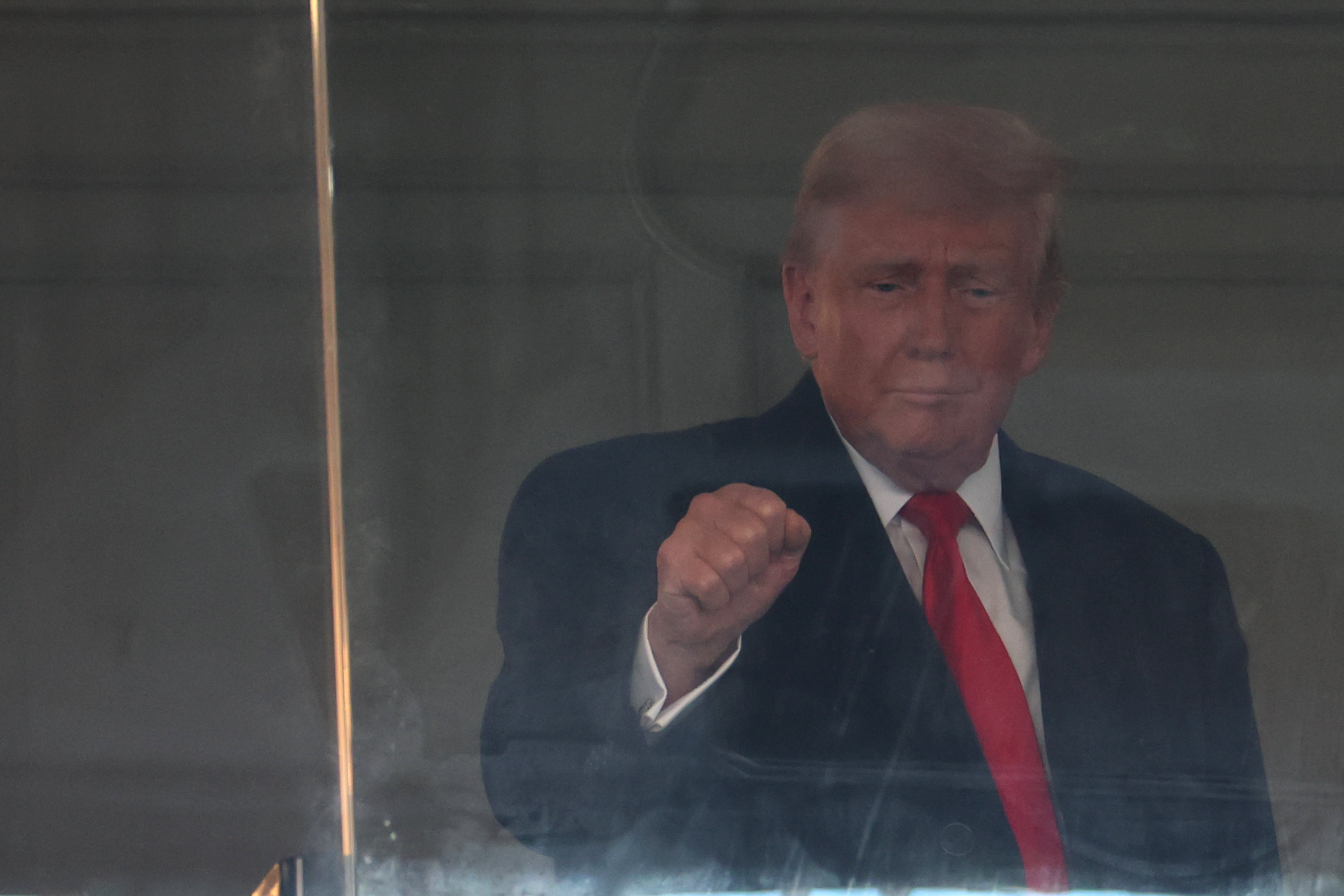 President-elect Donald Trump looks on as he attends the 125th America’s Game between the Army Black Knights and the Navy Midshipmen