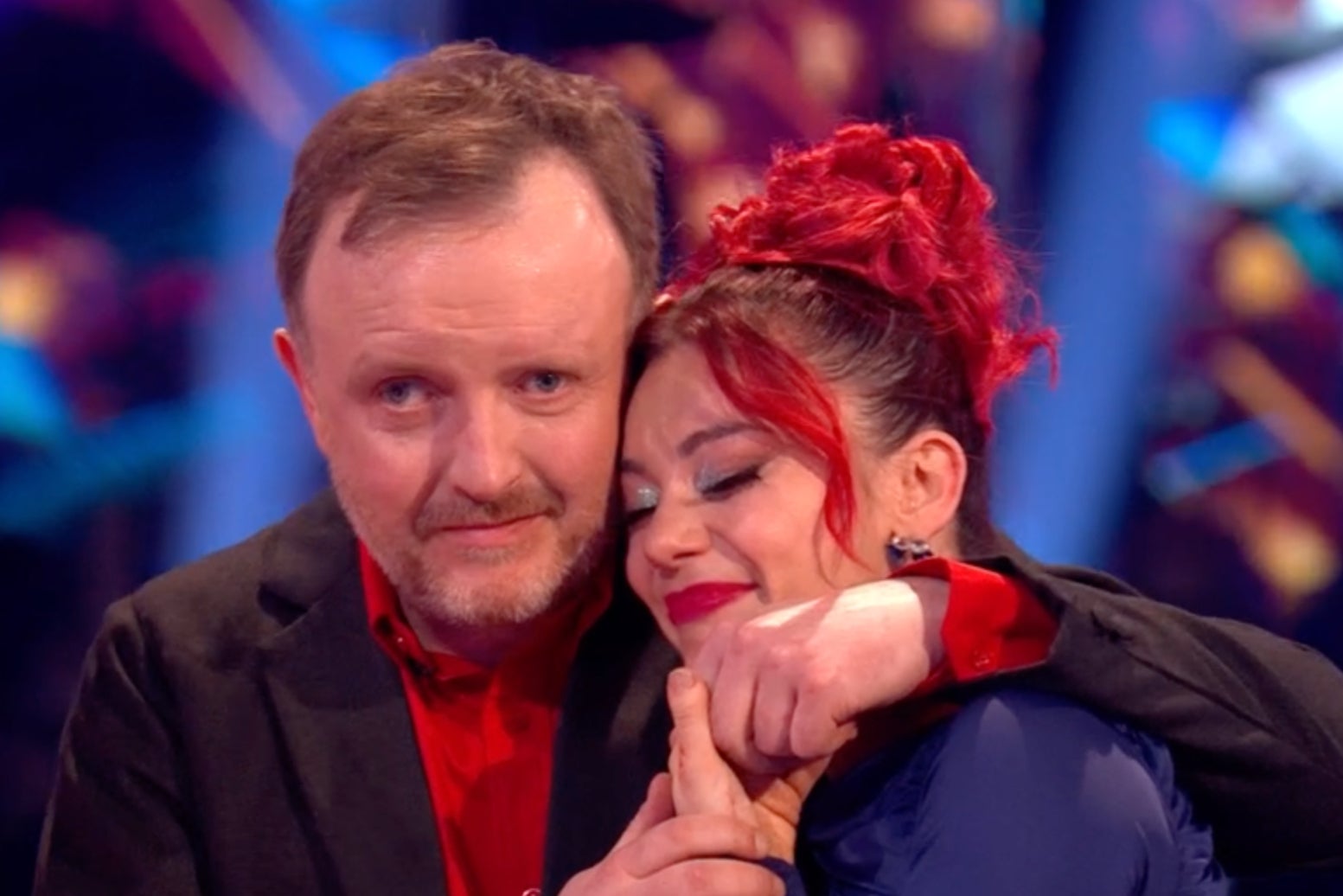 Chris McCausland and Dianne Buswell on ‘Strictly’