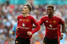 Ruben Amorim explains shock decision to drop Marcus Rashford and Alejandro Garnacho